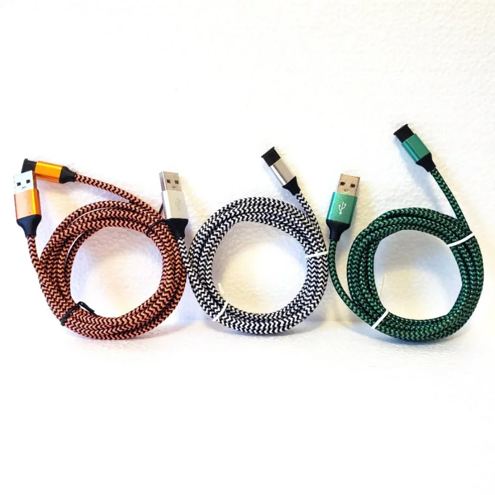 3 NWOT micro USB charging cables